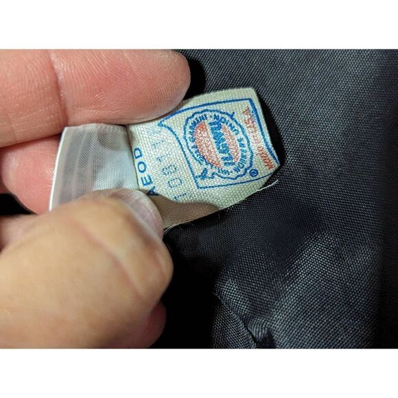 Ilie Wacs Women's Black Vintage Skirt Suit Size 8 - Picture 6 of 6